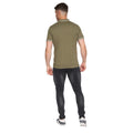 Olive - Back - Duck and Cover Mens Feltar Polo Shirt