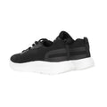 Black-White - Back - Crosshatch Mens Lennart Trainers