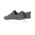 Grey-White - Back - Crosshatch Mens Lennart Trainers