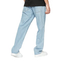 Light - Back - Crosshatch Mens Tillman Stone Wash Baggy Jeans