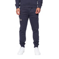 Navy - Front - Duck and Cover Mens Jennerkins Jogging Bottoms