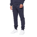 Navy - Side - Duck and Cover Mens Jennerkins Jogging Bottoms