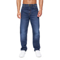 Mid Wash - Front - Duck and Cover Mens Rushawn Relaxed Fit Jeans