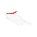 White - Close up - Bench Mens Melek Training Liner Socks