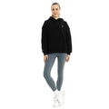 Black - Front - Lookus Womens-Ladies Liliya Oversized Hoodie