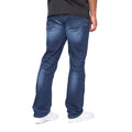 Dark Wash - Back - Duck and Cover Mens Straight Leg Jeans