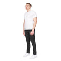 Black - Side - Henleys Mens Visit Chino Trousers