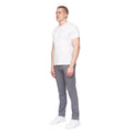 Grey - Side - Henleys Mens Visit Chino Trousers