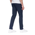 Blue - Back - Henleys Mens Visit Chino Trousers