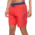 Red - Side - Bench Mens Belize Swim Shorts