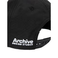 Black - Side - Archive Design Studios Mens Capital Baseball Cap