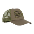 Khaki Brown - Front - Archive Design Studios Mens Pitstop Trucker Cap