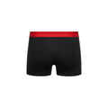 Black - Back - Tyson Mens Boxer Shorts (Pack of 3)