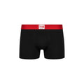 Black - Side - Tyson Mens Boxer Shorts (Pack of 3)