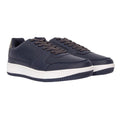 Navy - Front - Crosshatch Mens Toribio Trainers