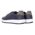 Navy - Back - Crosshatch Mens Toribio Trainers