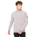 Grey - Front - Bewley & Ritch Mens Gladstone Knitted Funnel Neck Sweatshirt