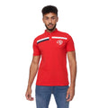 Red - Front - Crosshatch Mens Eveatrax Polo Shirt