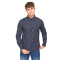 Navy - Front - Bewley & Ritch Mens Broadley Slim Shirt