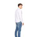 White - Back - Bewley & Ritch Mens Edgeworth Slim Shirt