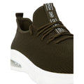 Stone - Front - Crosshatch Mens Trevel Trainers