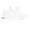 White - Front - Crosshatch Mens Trevel Trainers