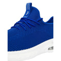 Blue - Lifestyle - Crosshatch Mens Trevel Trainers