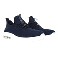 Navy - Front - Crosshatch Mens Trevel Trainers