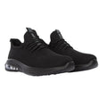 Black - Front - Crosshatch Mens Trevel Trainers