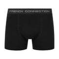 Black - Side - French Connection Mens FCUK1 Boxer Shorts (Pack of 3)