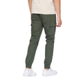 Green - Back - Duck and Cover Mens Chesser Jogging Bottoms