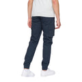 Navy - Back - Duck and Cover Mens Chemmer Woven Jogging Bottoms