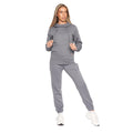 Dark Grey - Side - Juice Womens-Ladies Cremmoore Hoodie