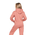 Dark Pink - Back - Juice Womens-Ladies Cremmoore Hoodie