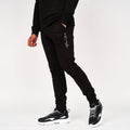 Black - Front - Born Rich Mens Kebano Jogging Bottoms