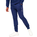 Twilight Blue - Front - Born Rich Mens Kebano Jogging Bottoms