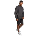 Charcoal Marl - Pack Shot - Juice Mens Cranwood Sweatshirt