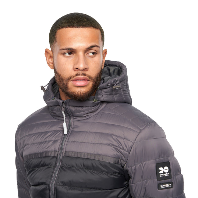 Warrington contrast hem deals padded jacket