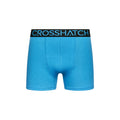 Green-Blue-Red - Lifestyle - Crosshatch Mens Highlighter Boxer Shorts (Pack of 3)