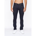 Indigo Wash - Front - Crosshatch Mens Buraca Slim Jeans