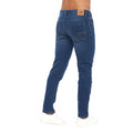 Stone Wash - Back - Crosshatch Mens Lampoons Slim Jeans