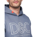 Denim Blue - Lifestyle - Duck and Cover Mens Icarusa Hoodie