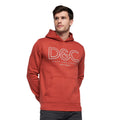 Red - Side - Duck and Cover Mens Icarusa Hoodie