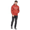 Red - Pack Shot - Duck and Cover Mens Icarusa Hoodie