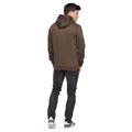 Brown - Back - Duck and Cover Mens Quantain Hoodie