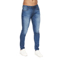 Stone Wash - Pack Shot - Crosshatch Mens Malcolm Slim Jeans