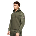 Dark Green - Lifestyle - Crosshatch Mens Bater Hoodie