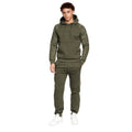 Dark Green - Pack Shot - Crosshatch Mens Bater Hoodie