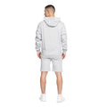 Grey Marl - Back - Crosshatch Mens Emmson Hoodie