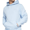 Light Blue - Side - Crosshatch Mens Emmson Hoodie